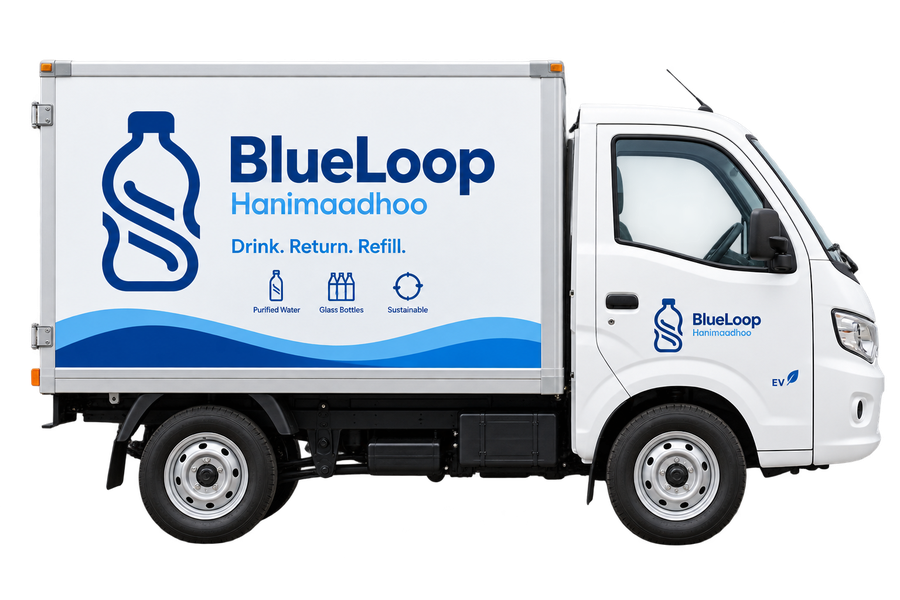 BlueLoop electric delivery pickup