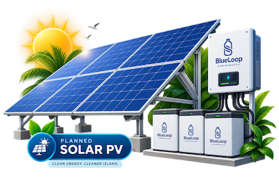 Planned BlueLoop solar PV integration